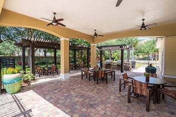 Outdoor Grilling and Picnic Area